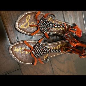 Cute burnt orange summer ready Sandals